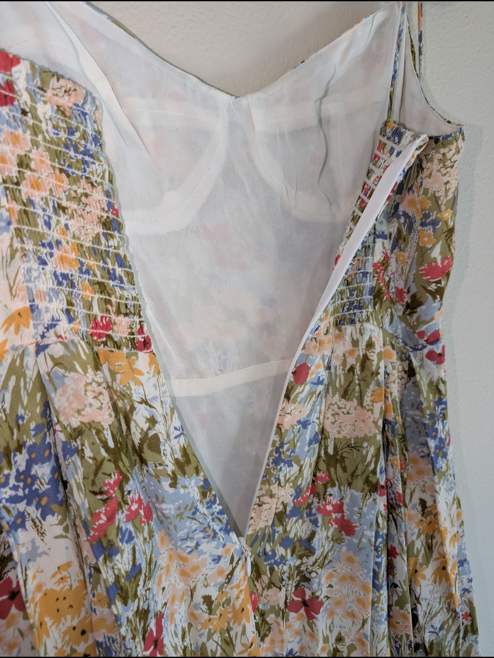 NWT Reformation Jaelyn Dress Countryside Floral Print Size 4 - Picture 10 of 15